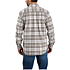 Robust flex® afslappet pasform, mellemvægts flannel langærmet plaidskjorte